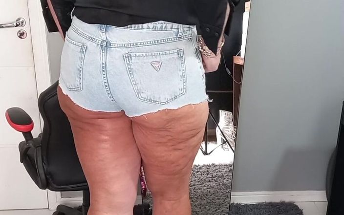 Sexy ass CDzinhafx: Curul meu purtând un nou scurt