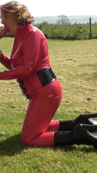 Baise dans la nature en PVC
