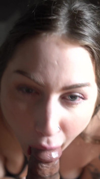 Nympho Slut Cheats on Boyfriend and Gets BBC Creampie