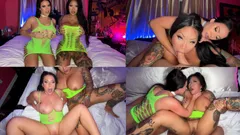 Angela white & connie perignon berbagi kontol besar bareng-bareng pov