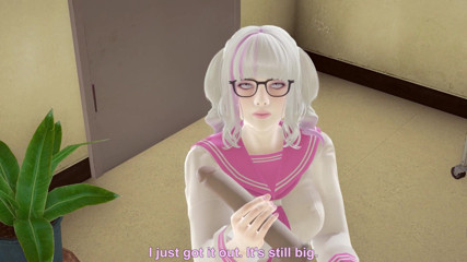 Waifu club 3D: Fată de la facultate o masturbează pe profesoara de pulă în...