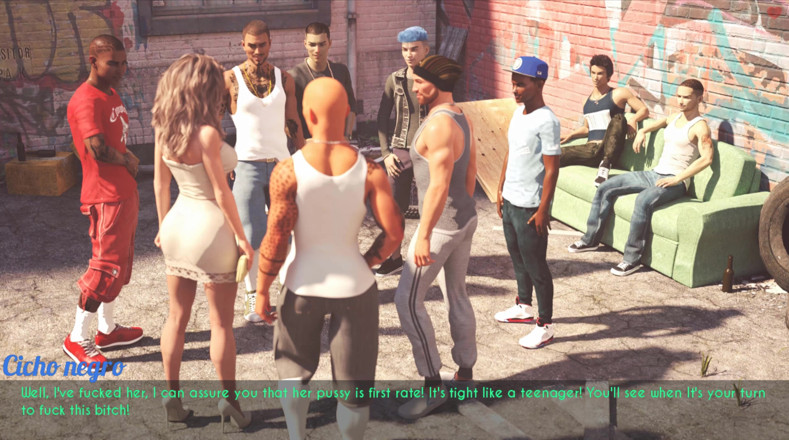 Johannes Gaming: AWAM - Sophia got fucked by bbc in the alley
