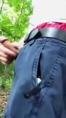 TJenner: Walking in the woods with my cock out