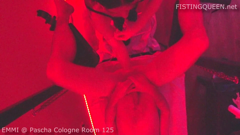 FISTINGQUEEN: Femdom Fisting Extreme Elbow Deep in German Brothel