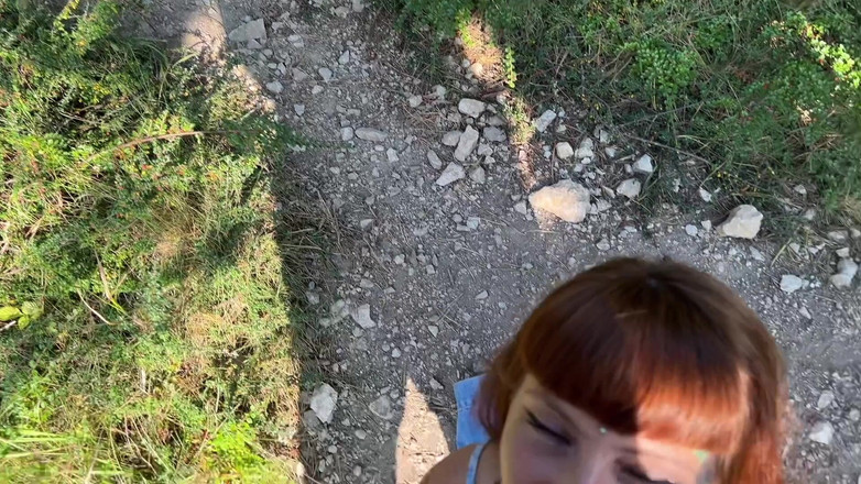 Yourfavecumslut: Home Wrecker macht einen spaziergang im wald und bekommt harten...
