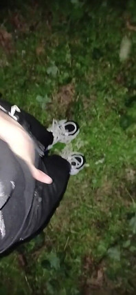 Tenemos sexo arriesgado en el bosque