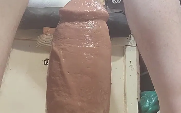 Lb13702: Riding Some of My Huge Mr Hankeys Dildos