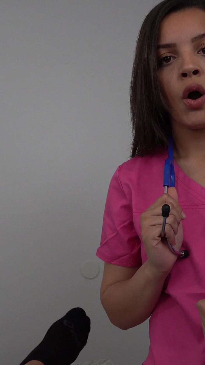 Teddy Tarantino: Sexy Nurses Acacia &amp; Denea Takes Turns Sucking My Hard Dick