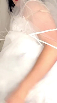 Natalie Needs a Little Practice for Her Wedding Night