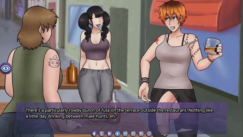 Futavision: Pria nakal penurut futadomworld dientot sama futas - episode 1