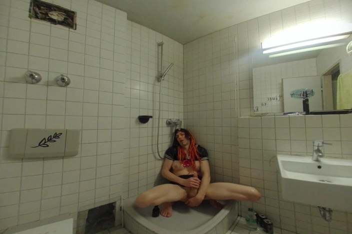 Perception of Depth - Jasmine_Dlight but VR: Jasmine_dlight - doppio dildo profondo nella doccia vr180