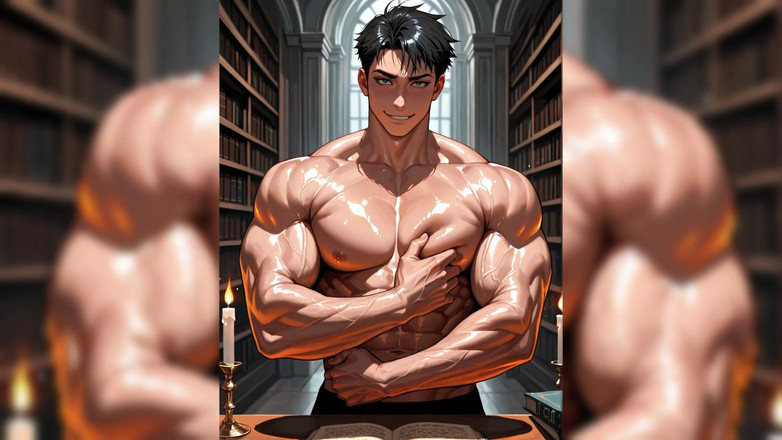 Erotic Man: Prezentace svalových hunks ai bez chlupů