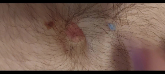 Michael Ragnar: A Close-up Shot of My Belly Button as I Play...