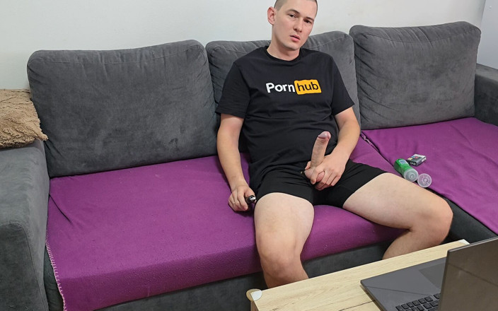 Fap_man93: Nadržený Chlap S Velkým Čůrákem - Sexy Masturbace, Intenzivní Orgasmus a Masivní...