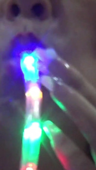 Unglaublich!! Ich Mache Einen Deep Throat Super Langen Weihnachtslichter-strumpf!!