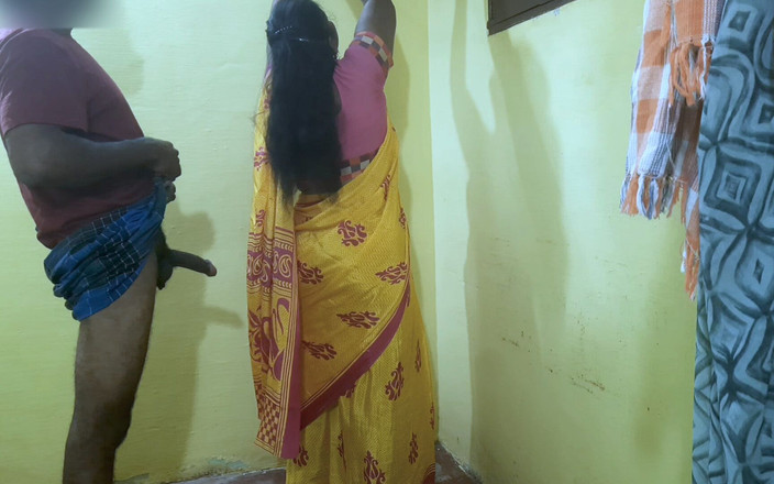 Mathvan: 叔母さんが働いていたので、私は彼女の本物の自家製で熱いセックスをしました