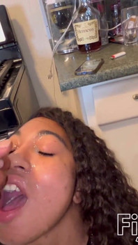 Just Got Fuck in the Ass Then Have Him Cum on My Face Creamy