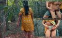 Desi Cum: देसी आंटी की जंगल में चुदाई नग्न