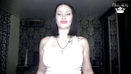 Goddess Misha Goldy: Uctívání svalů se silnými rameny! Sportovní motivace pro patetického poraženého,...