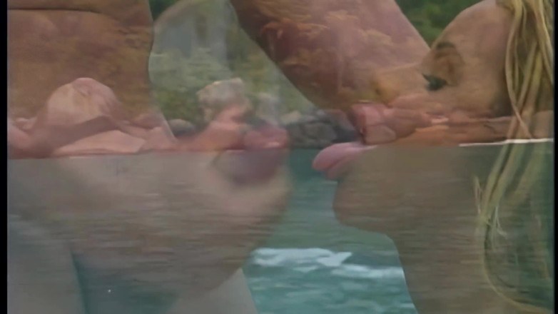 Chica Suicida DVD: Das blonde inselmädchen priscila prado mit bräunungsstreifen wird auf einem...