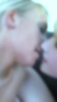Hot blonde skinny teen is seduced by the lesbian neighbor