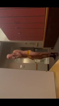 Parading in My Jock at the Gym!