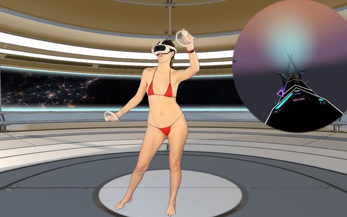 Theory of Sex: Deel 1 van week 3 - VR-danstraining. Ik heb het volgende niveau bereikt.