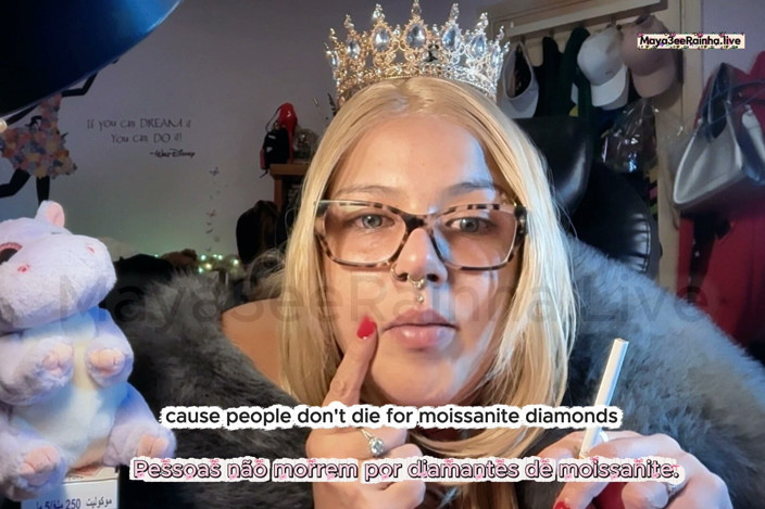 Goddess Maya3ee Rainha: Diamonds on My Lips Bunda Fatal in Your Face - Come...