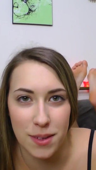 KImber Lee gibt einen edging und schlucken sperma-blowjob !!