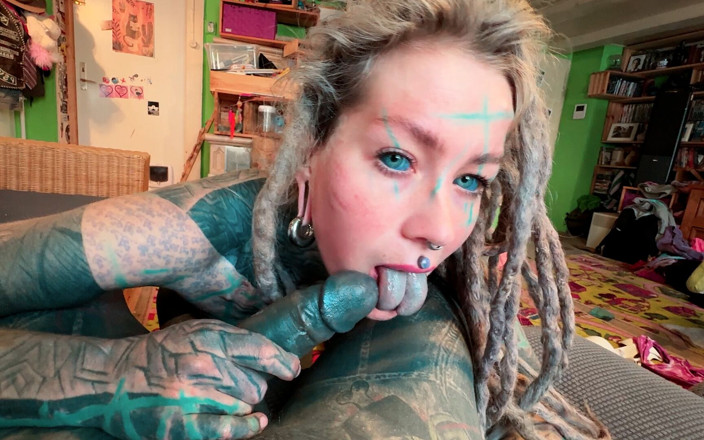 Anuskatzz: POV Private Tattoo Pornstar Fuck Leads to Creamipie in Her...