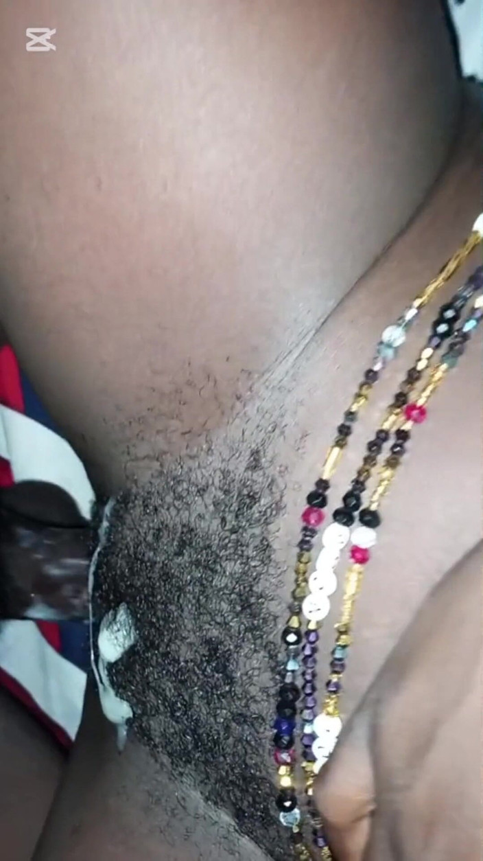 Africanbanging: Kompilace výstřiků ebenové kundičky