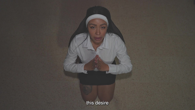 JuanBustosTV: Sluttiest Nun Welcomes the Priest by Taking His Whole Thick...