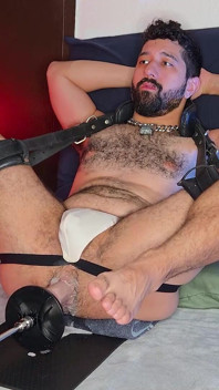 Two Cocks at Once on the Fuck Machine -- January 2026 Live Cam Show