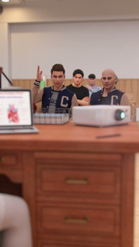 Passos do deboche Ep.5.2 - P28b - Ela fode bem na sala de aula então conta ao marido corno tudo sobre isso