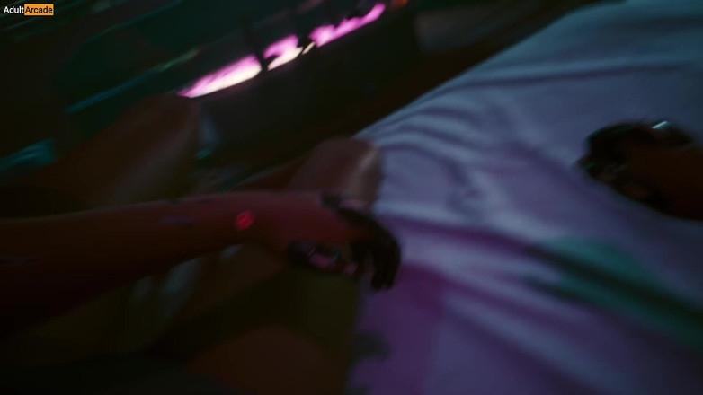 LewdArcade: Linda mulher em cyberpunk 2077 Brittary Hayes cenas de sexo [18+] Joy...
