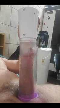I'm Using This Pump and It's a Delight to Feel My Penis Getting Bigger and Bigger!