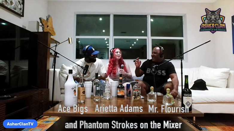 Mr Flourish Live: Adult Star Podcast s Ariettou Adams hostiteli Mrflourish a Ace...