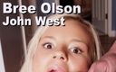 Edge Interactive Publishing: Bree Olson și John West suge gâtul cu ejaculare facială