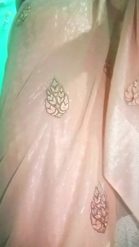 Travestito gay indiano che travestito in setoso Saree con Heavy Jwellery vero sesso fatto in casa