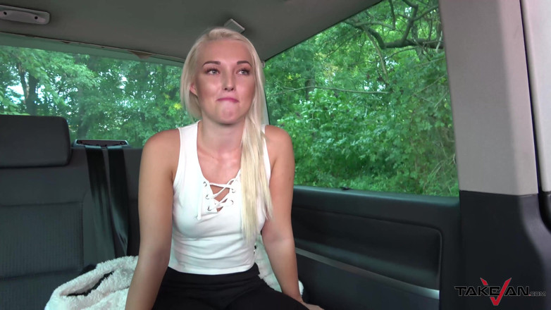 Take Van: Blondie picked up, fucked and thrown out naked