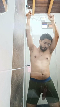 So Hot Masturbating in the Bathroom