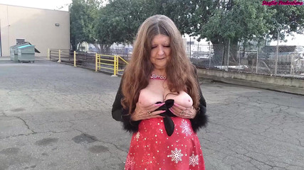 Sexy Sandra N Sir Christopher: Vánoce 2023 anální škádlení