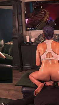 Consolador mordaza de chica gamer