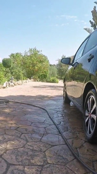 Трах на уличной автомойке