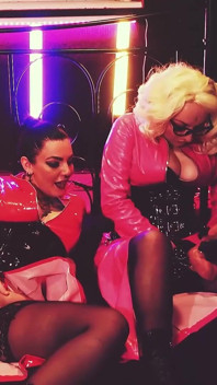 Smoking Hot Latex MILFs Deep Strap-on Fuck!