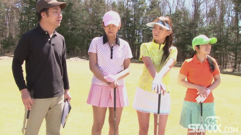Staxxx: Asian golfers naked and sexy