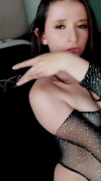 Lonely Solo Brunette