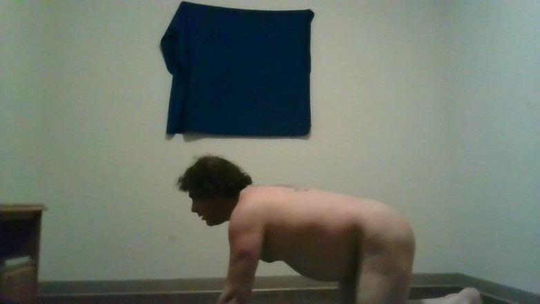 JG Risk: Nude evening stretches