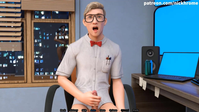 Visual Novels: SexBot 89 - léchage de chatte