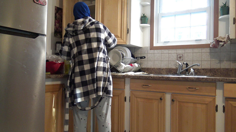 Souzan Halabi: Marocaijnse Arabische vrouw met grote kont eigengemaakt op zijn hondjes...